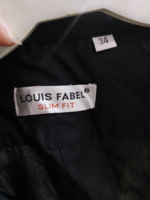 Рубашка черная для девочки