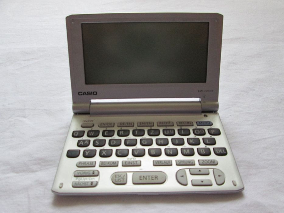 Casio Dictionar Englez German