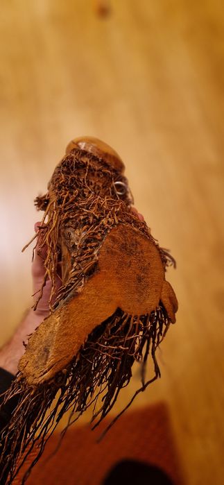 Decorațiune lemn masiv de agățat pe perete