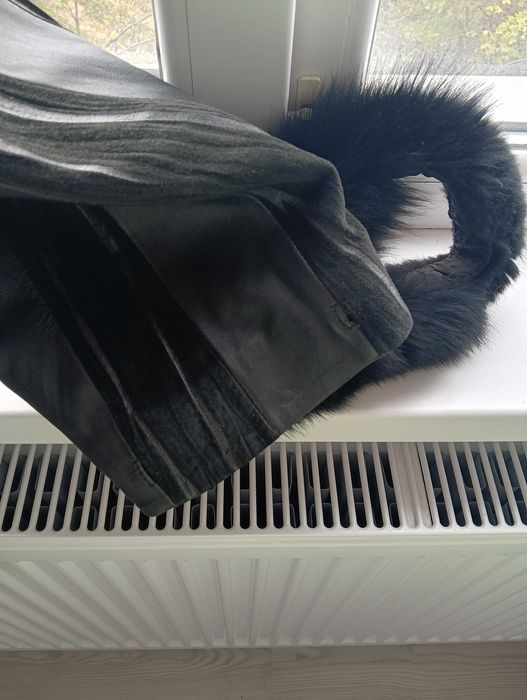 Палто от агнешка кожа