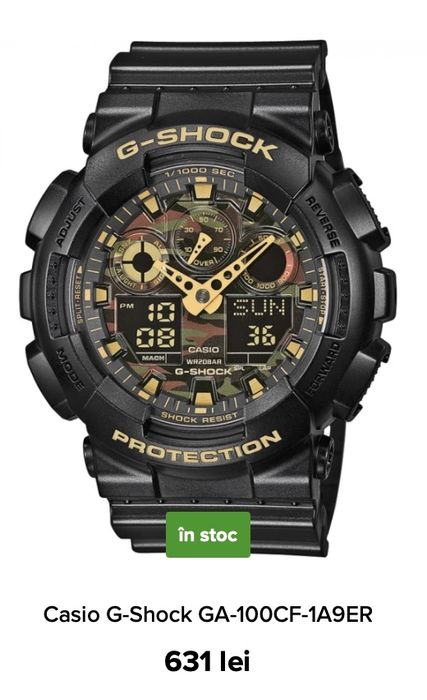 Ceas G-Shock Protection Casio