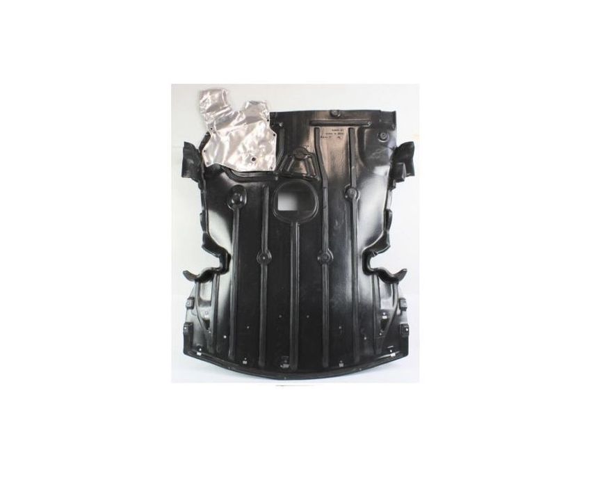Scut motor fata Bmw Seria 3 E90/E91, 11.2004-06.2012 Diesel, E92/E93 Coupe/Cabrio 2006-2013 (Fara 316d/318d, Diesel), Cu Capac Aluminiu, parte montare Scut motor, 2040346T, Aftermarket