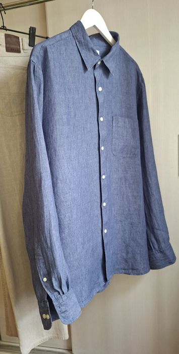 Льняная рубашка от Uniqlo