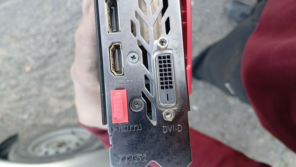 Msi RX 8gb  видеокарта