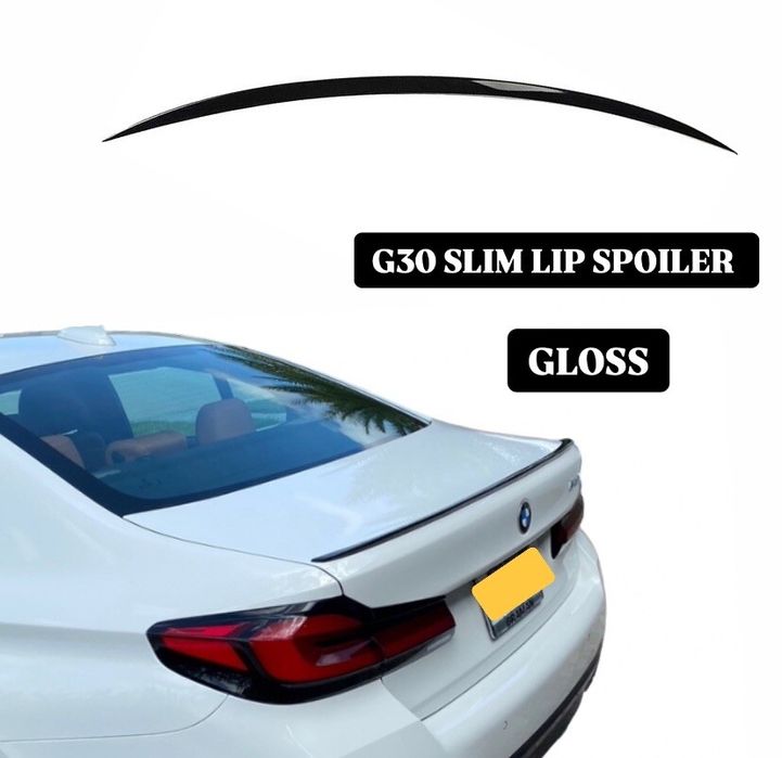 Eleron Portbagaj Lip Codita BMW G30 M5 Slim negru lucios
