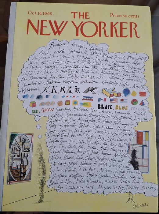 New Yorker magazine списания 1969-1979