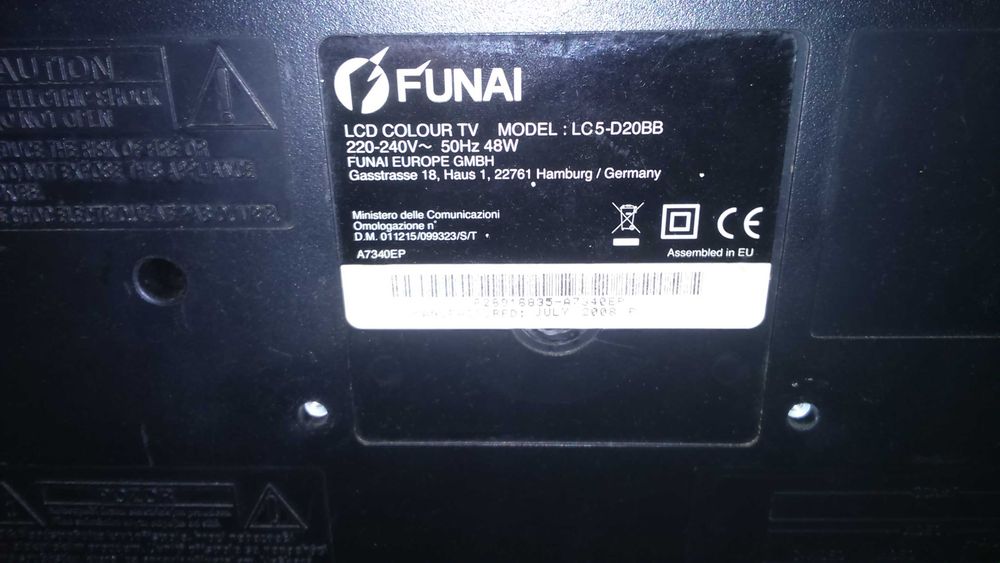 Телевизор Funai LC5-D20BB