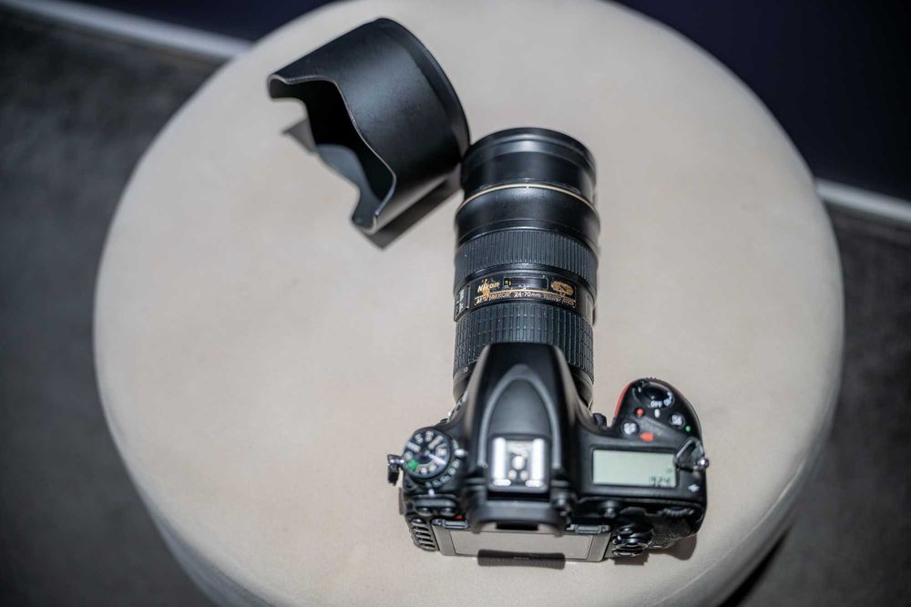 Nikon d750 + obiectiv 24-70 f 2.8