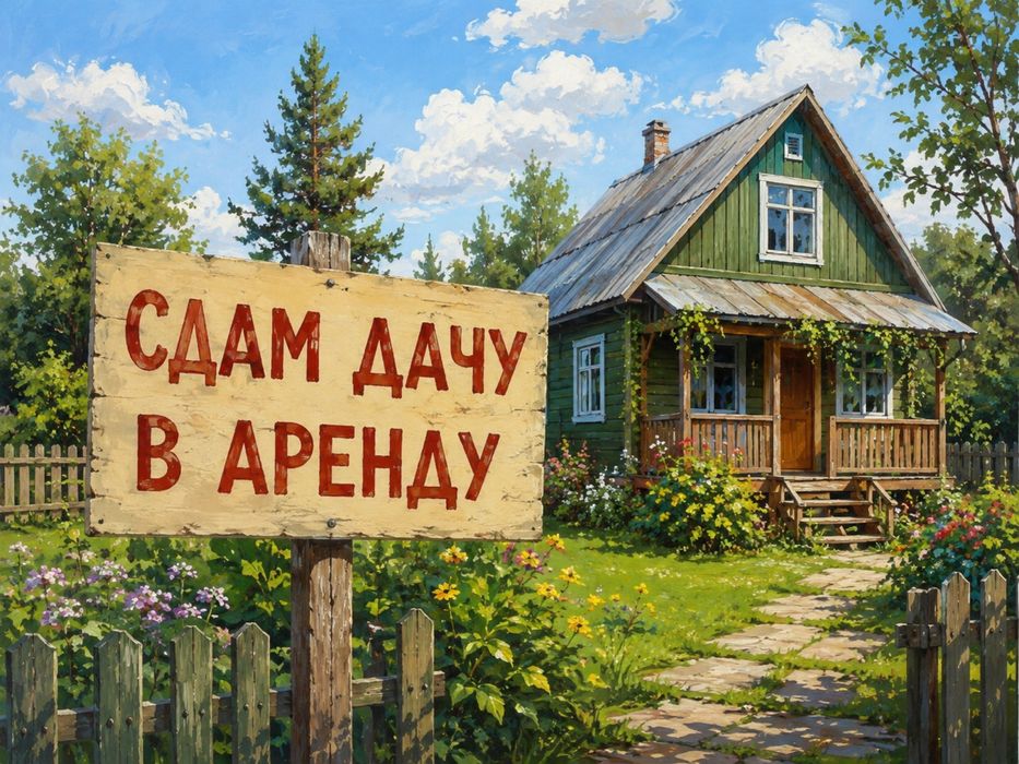 Сдам дачу под аренду
