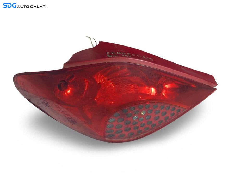 Stop Lampa Tripla Stanga Peugeot 207 2006 - 2014 Cod 9649986680-03 [LR6038]