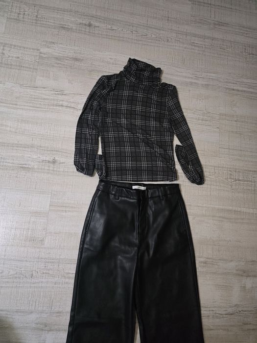Pantaloni  piele ecologica achiziționați de la reserved