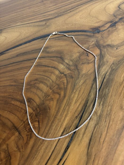 Colier Tennis Diamante naturale 2.84 Ct. Aur roz 14K Eternity