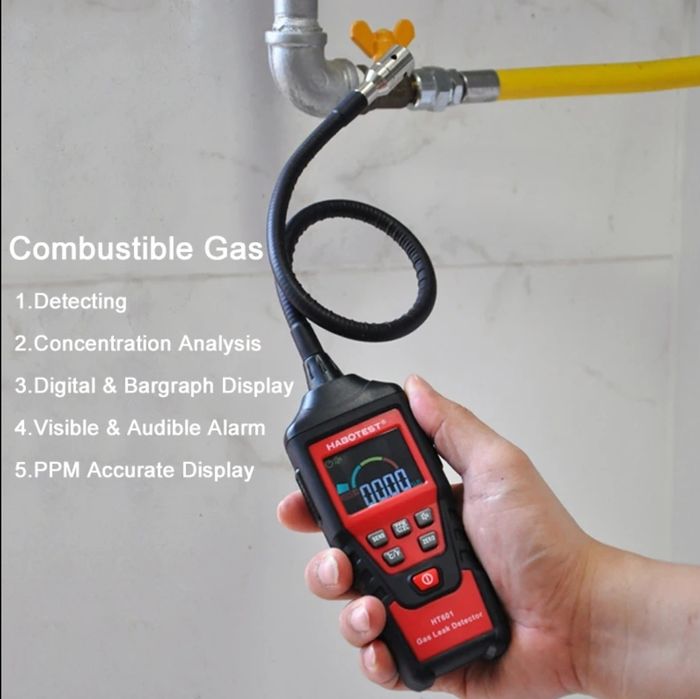 Детектор Природного Газа HABOTEST HT601B