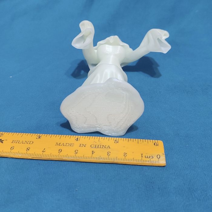 3D-фигурка призрака, фигурка-девушка