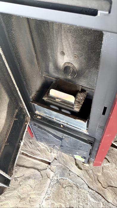 Печка на пилети!