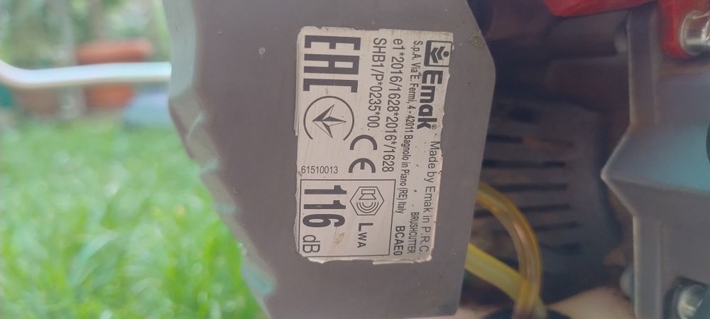 Motocoasa Efco DSH 5000– în garanție