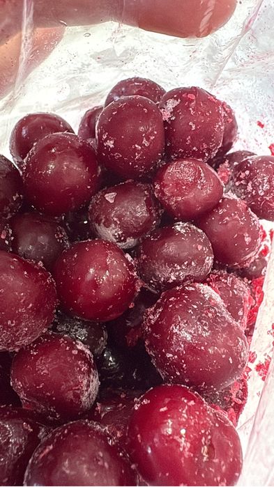 Замороженые ягоды, малиновое варенье