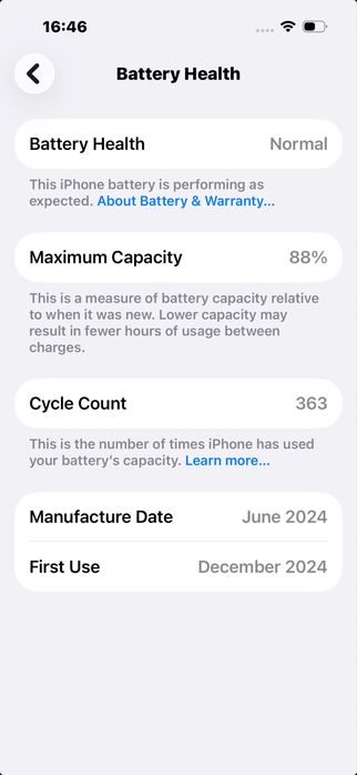 iPhone 15, 128 GB, blue