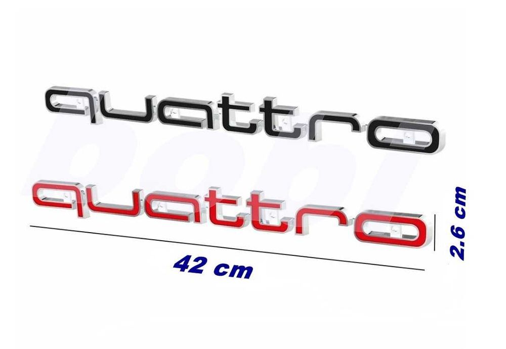 QUATTRO AUDI Емблема Предна Броня Решетка Ауди A3 A4 A5 A6 A7 A8 RS S3