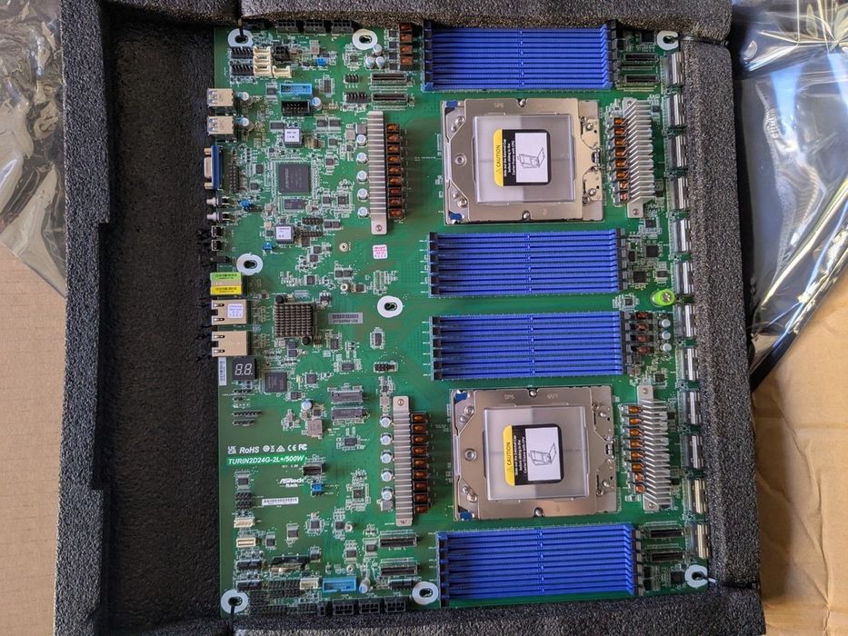 Сървърна дънна платка Turin2d24g-2l+/500w