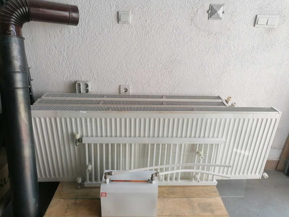 Камина PRITY - дърва,въглища и еко брикети 10kW - комплект