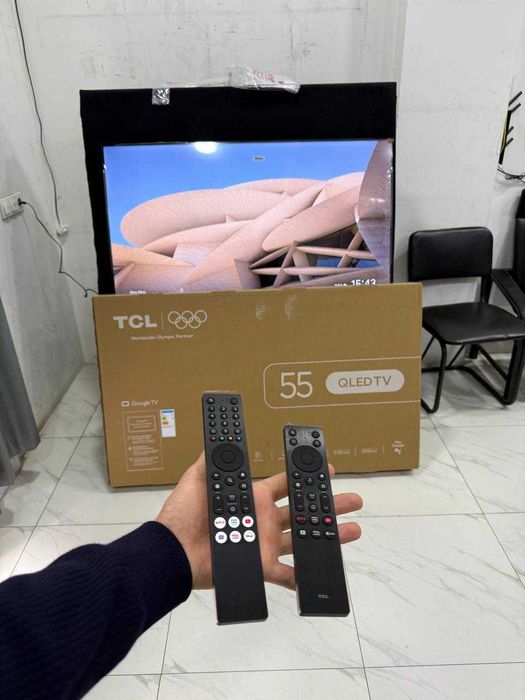 Телевизор TCL  55  4К QLED гарантия установка есть доставка бесплатно