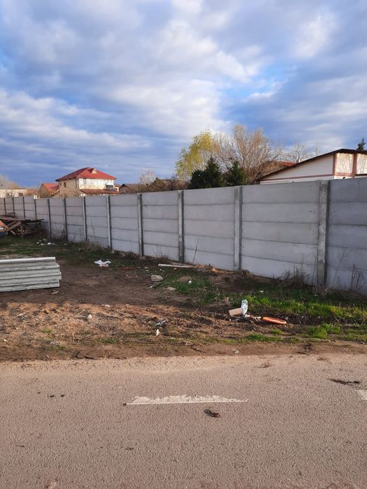Gard Beton 220 lei metrul liniar Montaj