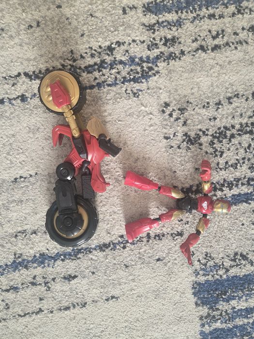 Marvel Super Hero Adventures Iron Man Flex Rider