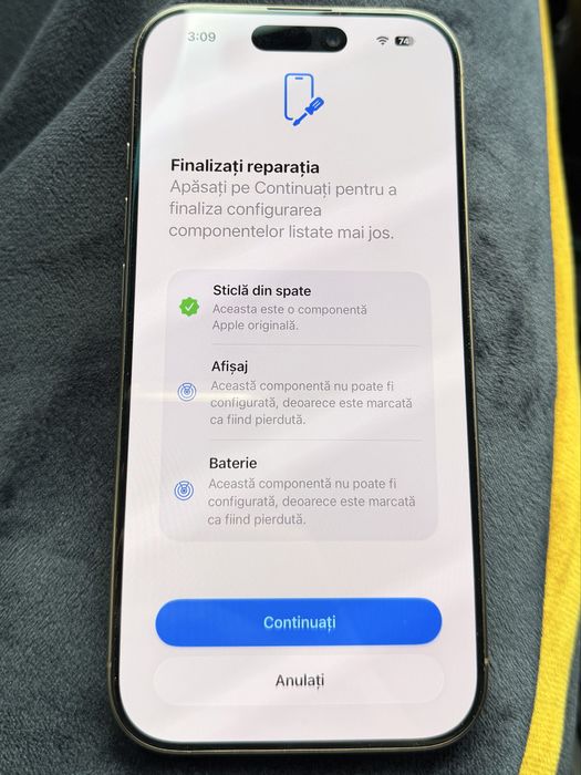 iPhone 16 PRO impecabil 128 GB Desert Titanium