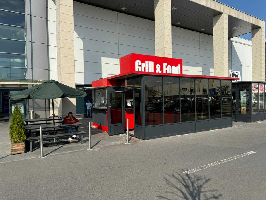 vand container gastro grill Roka Werk