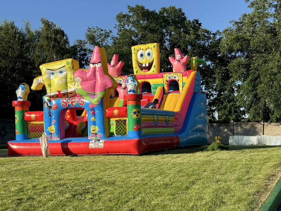 Аренда батутов  по размерам