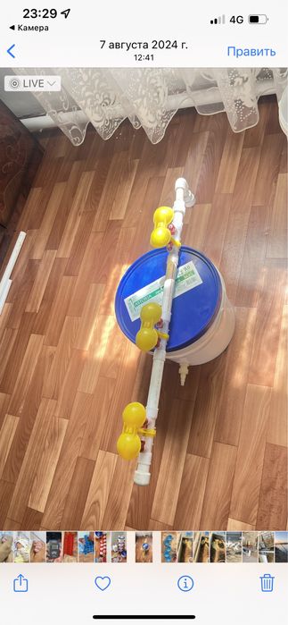 Құстарга су жем беретін ыдыс