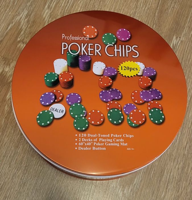 Set profesional de poker (cărți, jetoane)