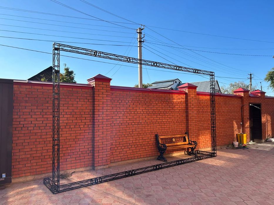 Баннер с фермо-каркасом, каркас для баннера