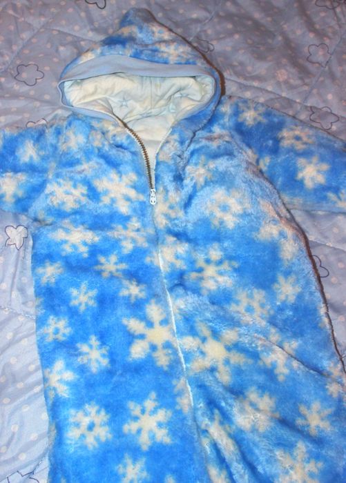 Конверт меховой комбез для малыша