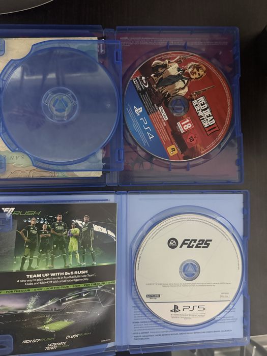 Tlou 2; FS 25; FC 25 RDR2 PS5