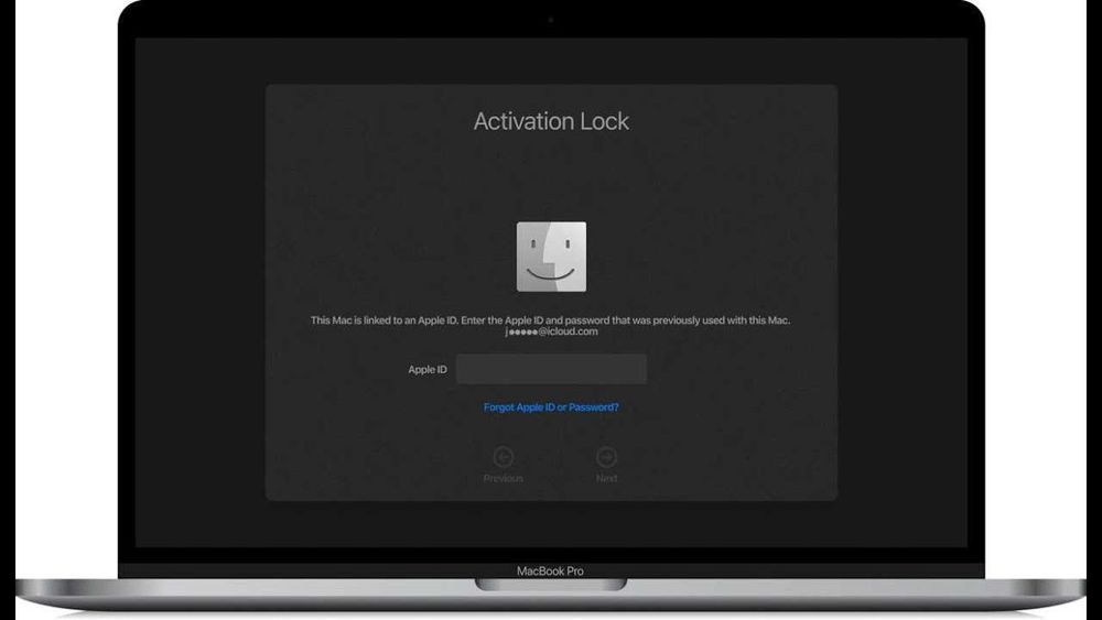 blokka tushgan! Macbook Pro M1 iCloud zapchast