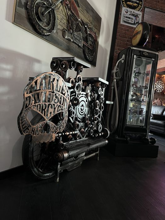 Comoda , raft expunere stil industrial Moto. Personslizabila