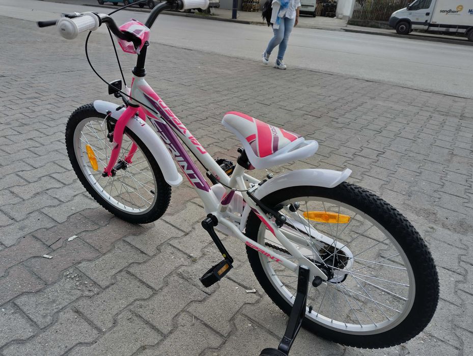 SPRINT Велосипед 20" ALICE бял