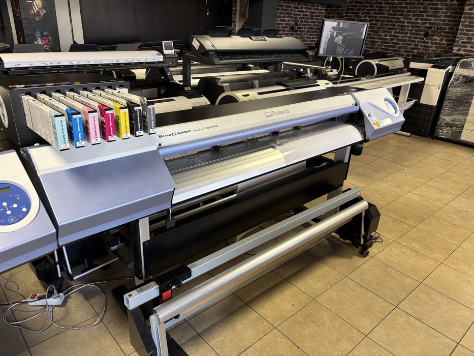 Roland Versa Camm VS 540i print and cut ecosolvent latime 137cm