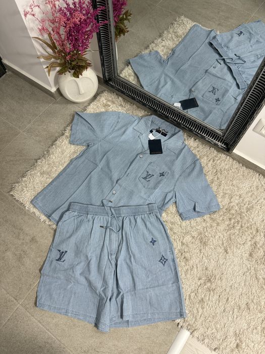 Compleu Louis Vuitton denim colectie noua vara 2026