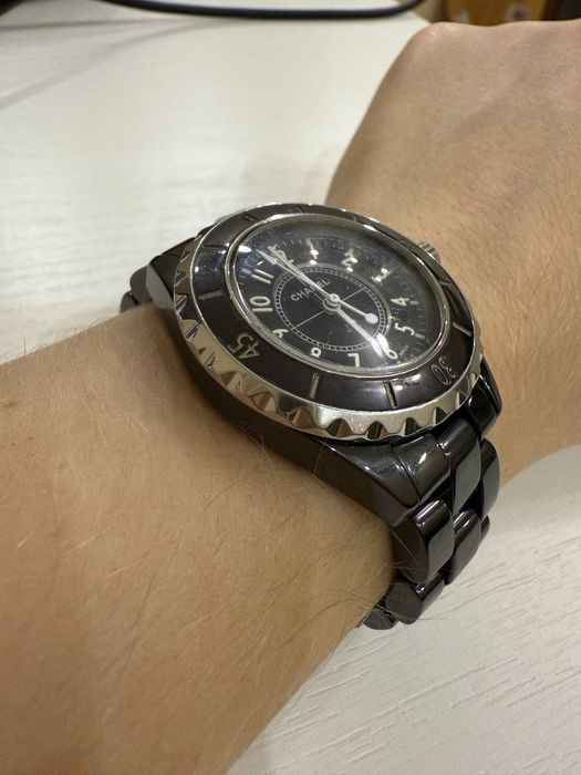 Chanel женские часы керамика