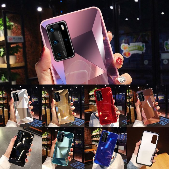 Husa tip oglinda model 3D pt. Huawei P40 Lite , P40 Lite E , P40 Pro