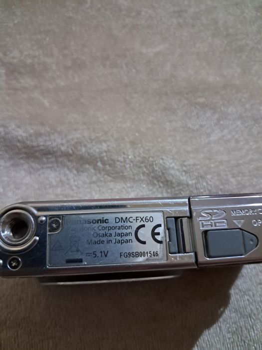 Фотоапарат Panasonic lumix DMC-FX60, 12 Mp