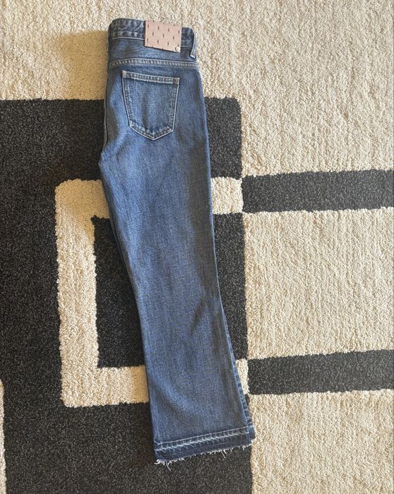 Blugi RED Valentino originali – croială dreaptă, stil casual-chic