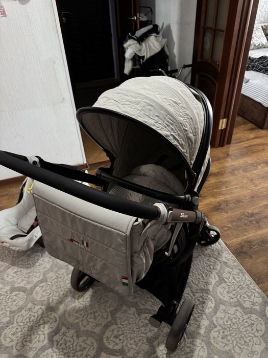 Коляска три в одном,  с рождения, прогулочная