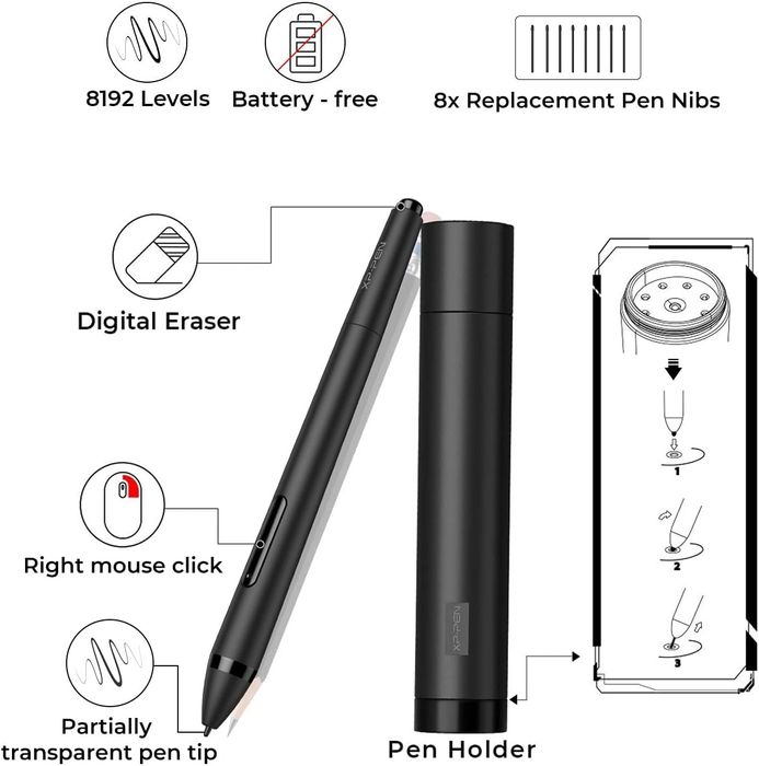 XP-Pen P05 Battery-free Stylus