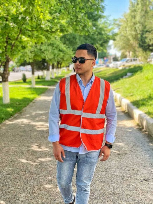 Спецодежда жилетка светоотражающая