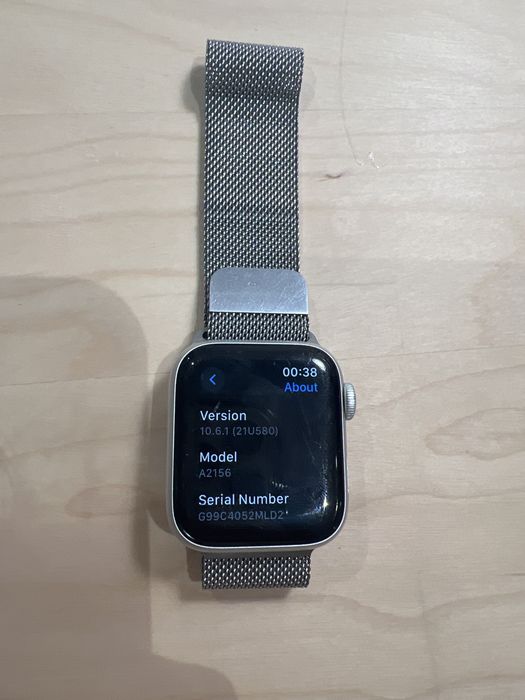 Apple Watch series 5 40mm Aluminium & Ceramic