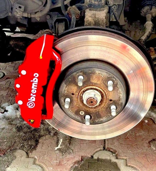 Pachet 4 Capace Etrieri Brembo Decorative, Universale BMW Toyota VW